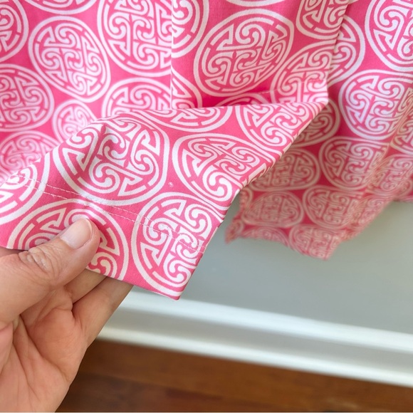 Katherine Way Hampton sleeveless tunic dress with pink medallion print - Picture 7 of 8